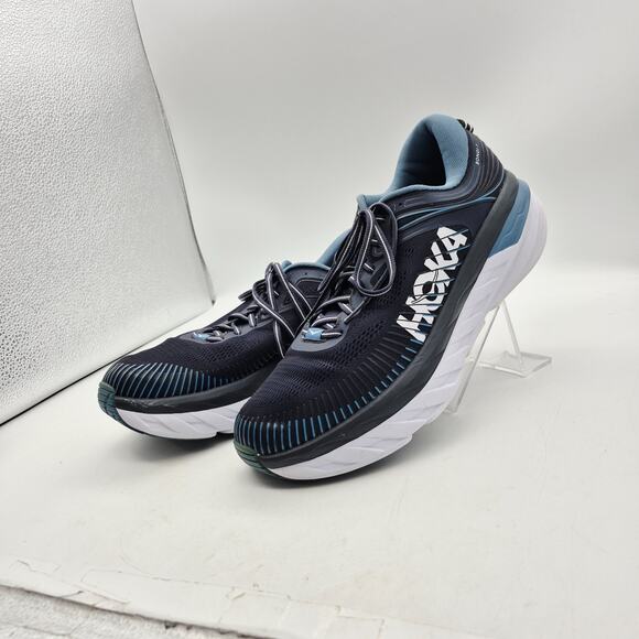 Hoka One One Bondi 7 Running Shoes Mens US Size 11.5M Ombré Blue Provincial Blue main image 7